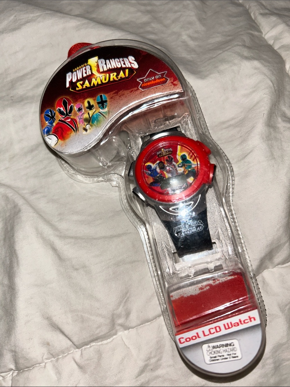 Saban’s Power Rangers Super Samurai Cool LED Watch, New In Box